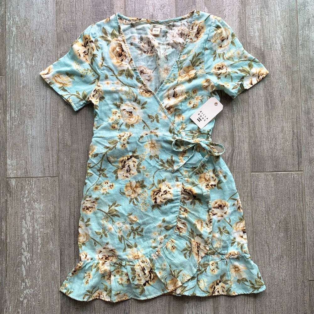 🔥🔥BILLABONG - LAGUNA WRAP DRESS🔥🔥 - Picture 6 of 11